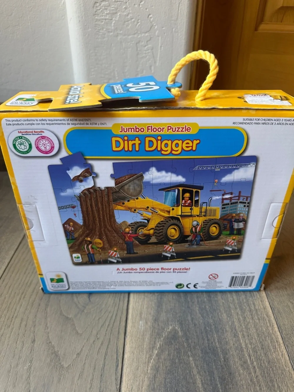 The Learning Journey International Dirt Digger Jumbo Floor Puzzle